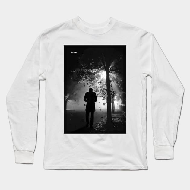 Autumn Walk Long Sleeve T-Shirt by mark-chaney